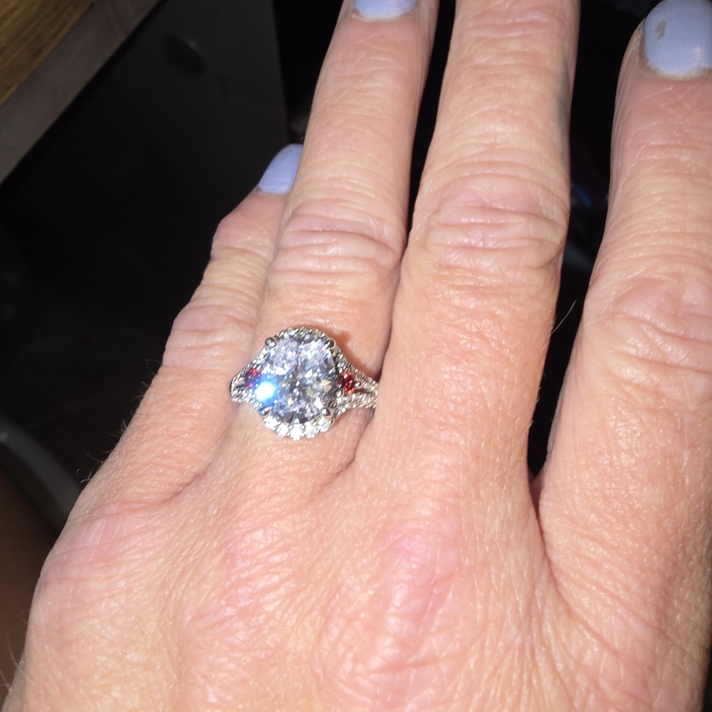 DIAMOND & RUBY RING